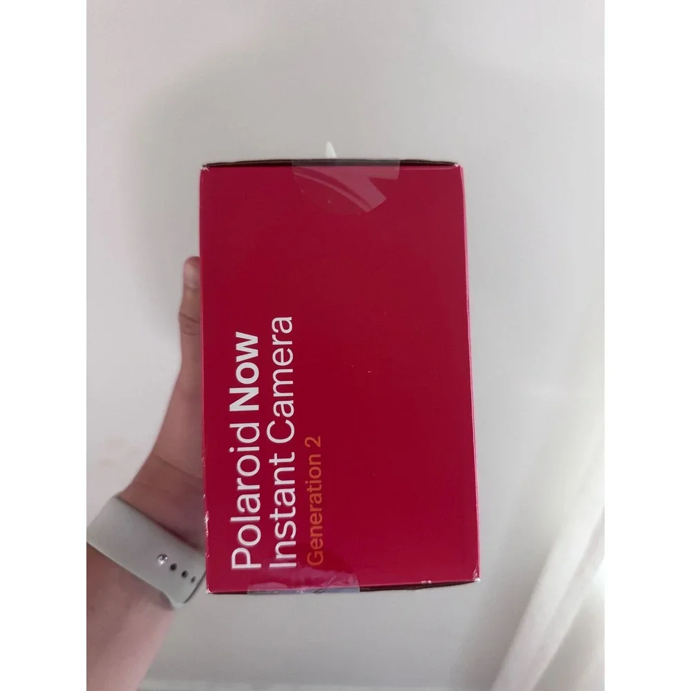 Polaroid Now Generation 2 Instant Camera Red Autofocus i-Type 600 Film NEW